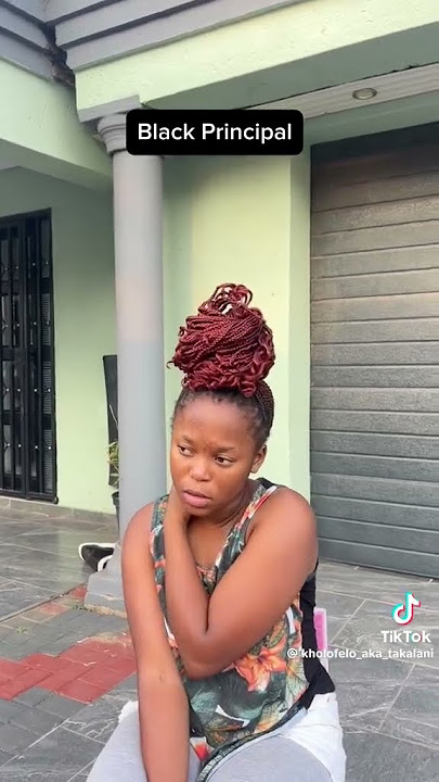 White vs Black Principal.😂😭 #takalani #black #white #2024 #blackteachers #tiktok #love