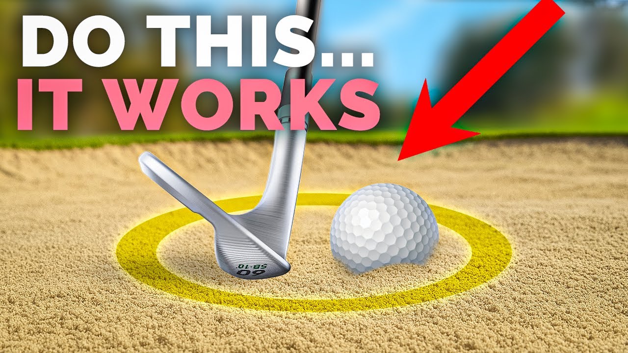 Система бункера с тремя ударами, которая превращает робких гольфистов в профессионалов бункера