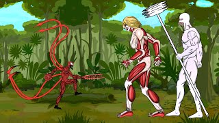 Carnege Vs Attack On An . Drawing Cartoon 2. Part 1.