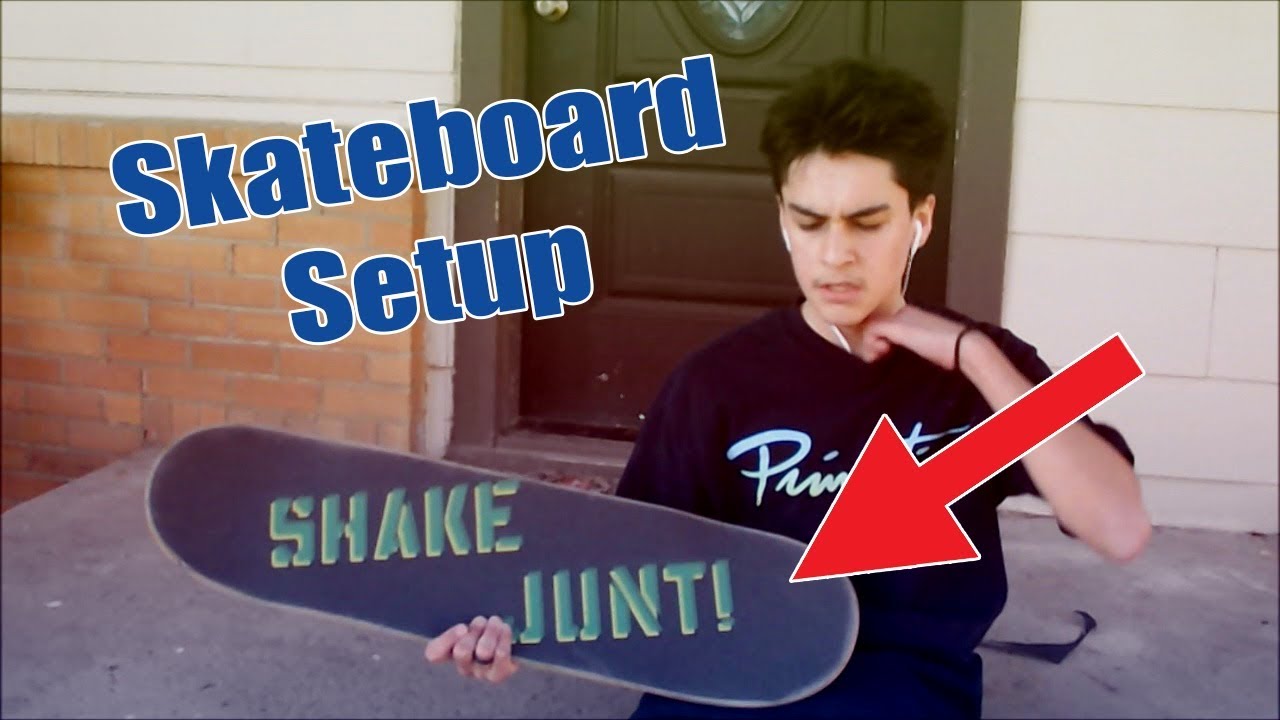 SKATEBOARD SETUP 3 - YouTube