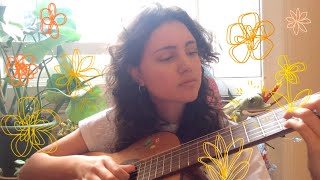 Video thumbnail of "🌷 all in the golden afternoon // alice in wonderland cover 🌼"