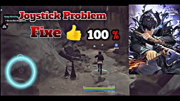 Solo leveling Arise Joystick Problem Solutions | joystick not working | Hindi video |