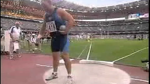 IAAF World Athletics Championships 2003 Paris Shot put Final2