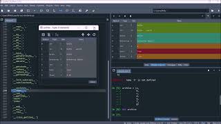 Spyder 6 IDE: Collection Datatypes (tuple, list, set, dict, namedtuple, defaultdict, deque classes)