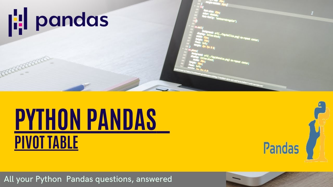 Python pandas tutorial for beginners Full Course 10 -  Pivot table | Data science | Machine learning
