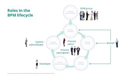 Roles in the BPM lifecycle