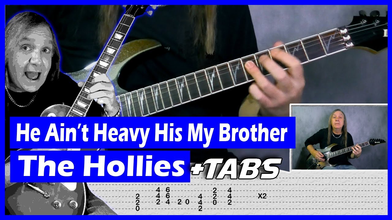 He Aint Heavy His My Brother Guitar Lesson - YouTube