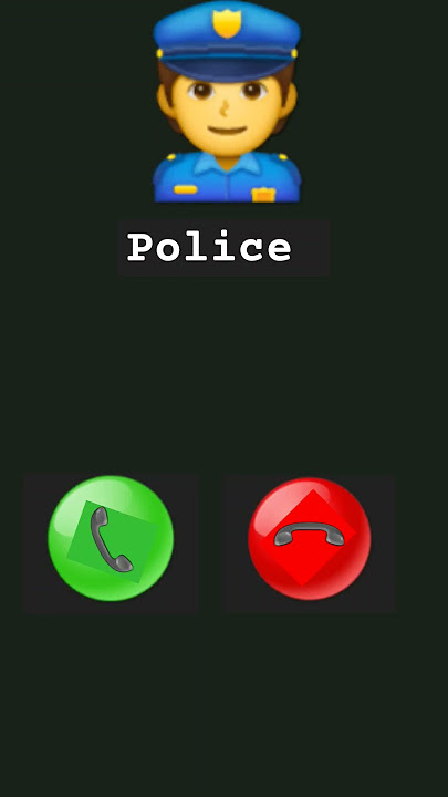 Police call