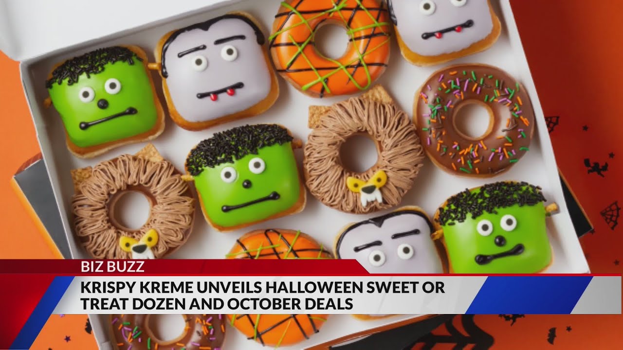 Krispy Kreme is celebrating halloween with deals and doughnuts