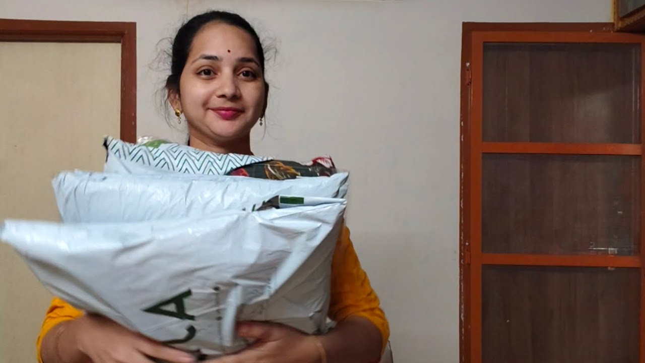 నా  marriage day కి నేను తీసుకున్న dresses || ajio 3pic sets | Ajio collection | ajio haul