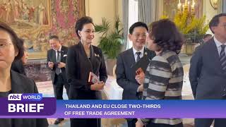 THAILAND AND EU CLOSE TWO-THIRDS OF FREE TRADE AGREEMENT