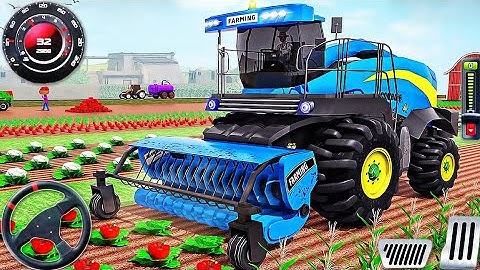 Tractor Farming Simulator Game - Grand Tractor Driving Walkthrough - Android GamePlay