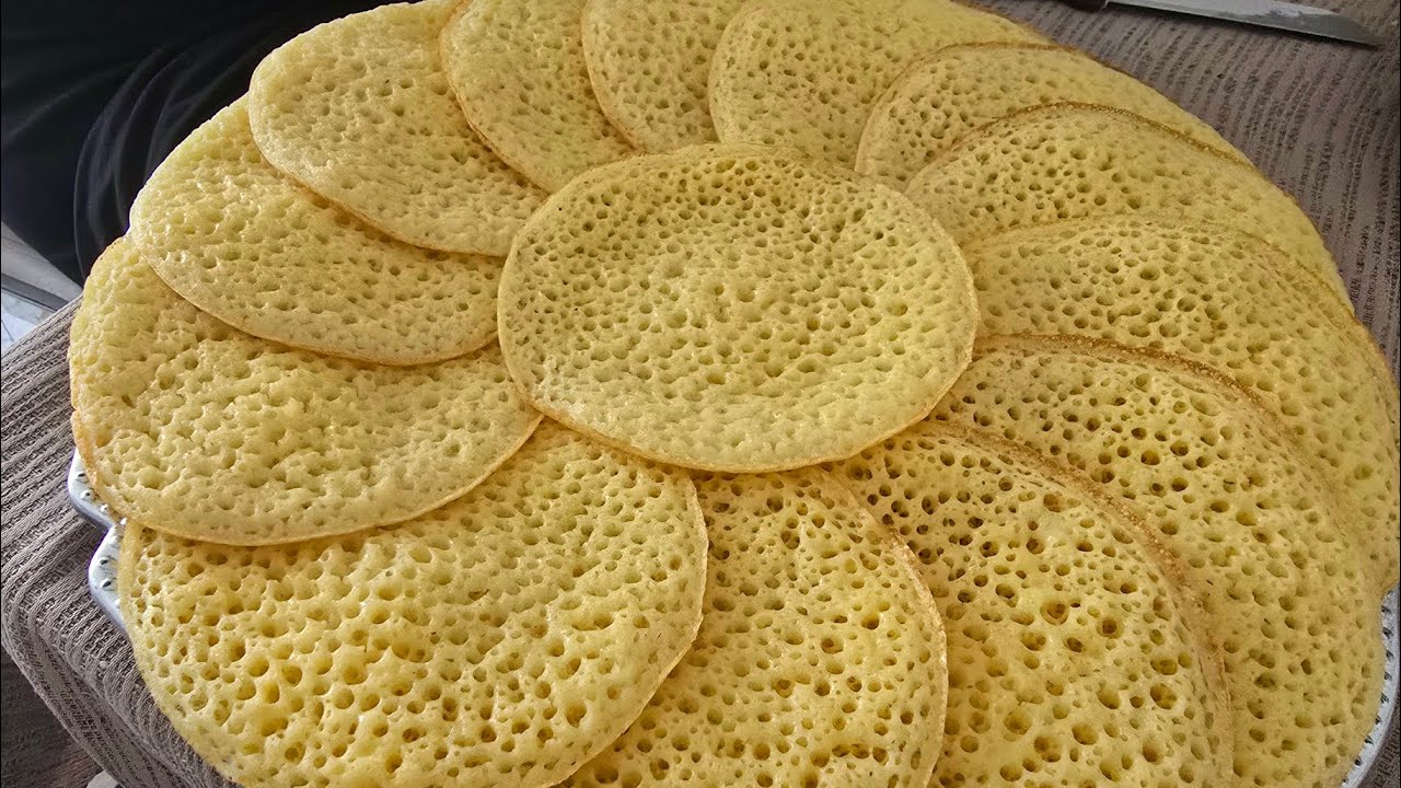 baghrir 100% réussis,crêpes mille trous inratatble #baghrir