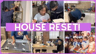SINGLE & ALMOST DIVORCED MOM OF 6 HOUSE RESET | GETTING MY HOUSE IN ORDER | TARGET RUN | SCHOOL PLAY