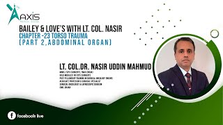 Chapter 27 | Torso Trauma (Part-2); Abdominal Organs | Bailey & Love's with Lt Col Nasir