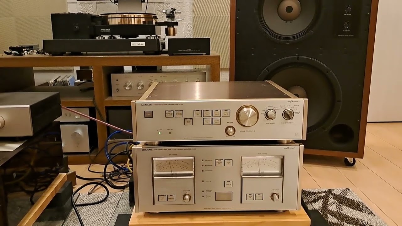 luxman M05/C05 - YouTube