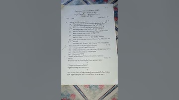 BA 1st sem political science question paper sessional 2023(FYUGP) very important