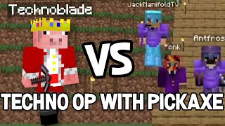 Technoblade writes a secret letter to Philza and Kills everyone with a pickaxe - Dream SMP
