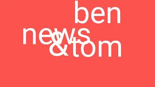 talking tom and ben news logo remake