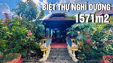 Tập 207- BIỆT THỰ SÂN VƯỜN - TẠI MỸ THO- TIỀN GIANG📌Diện tích: 1571m2