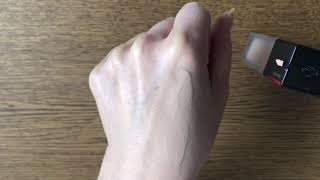 SHISEIDO　シンクロスキン セルフリフレッシング ファンデーションの使用感（動画の説明にレビュー記事へのリンクがあります）