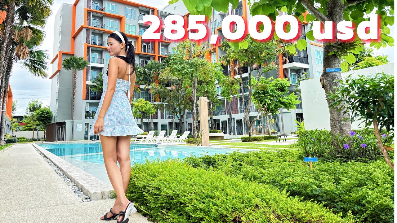 Роскошные апартаменты с 2 спальнями My Style в Хуа Хине на верхнем этаже