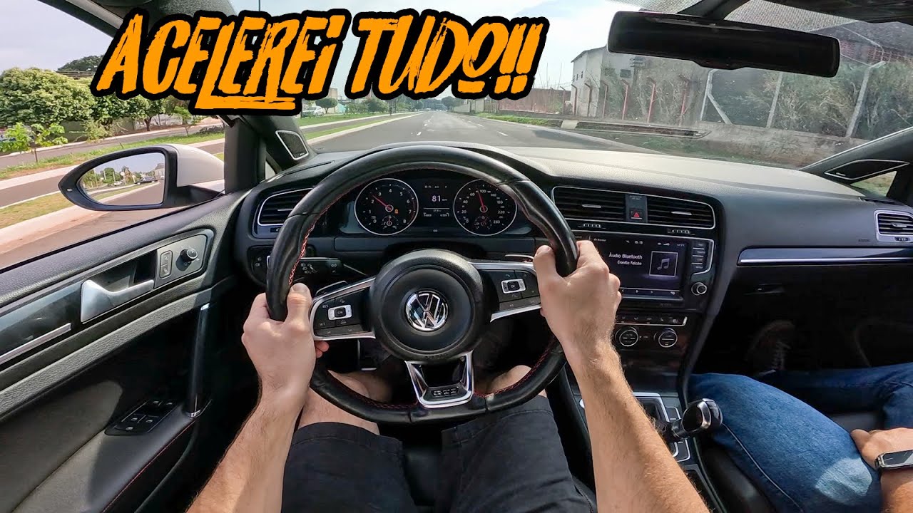 ANDANDO NO 12 GOLF GTI STAGE 2!!🔥🚀 QUEREMOS O NOVO GOLF NO BR