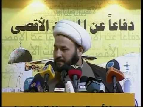 كلمة الشيخ أكرم بركات في اعتصام دفاعا عن المسجد الأقصى 2009م