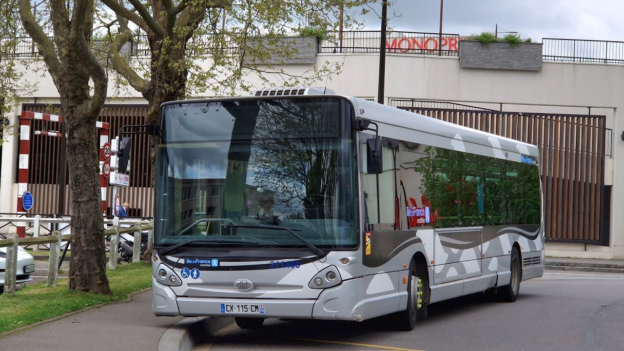Voyage à bord d'un GX327 Voith EEV [211460] sur le Bus D de Keolis Argenteuil -Boucle de Seine