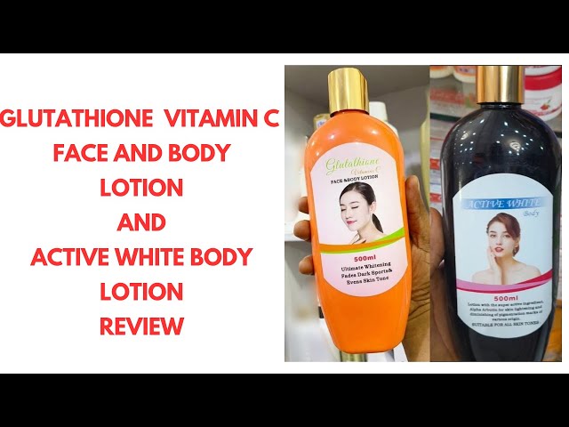 active white glutathione review LOTION || VITAMIN C FACE AND BODY LOTION REVIEW Banana Boat Soothing After Color:Gray l argenine alpha keto