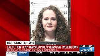 Christa Pike: Execution team gave warning before attempted lethal injection