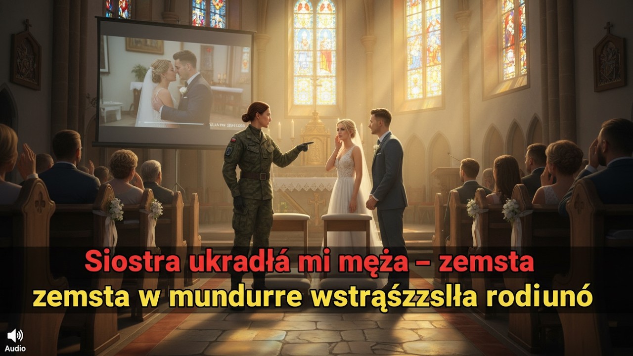 Panna młoda w mundurze demaskuje romans i niszczy rodzinne kłamstwo, płacąc cenę samotności.