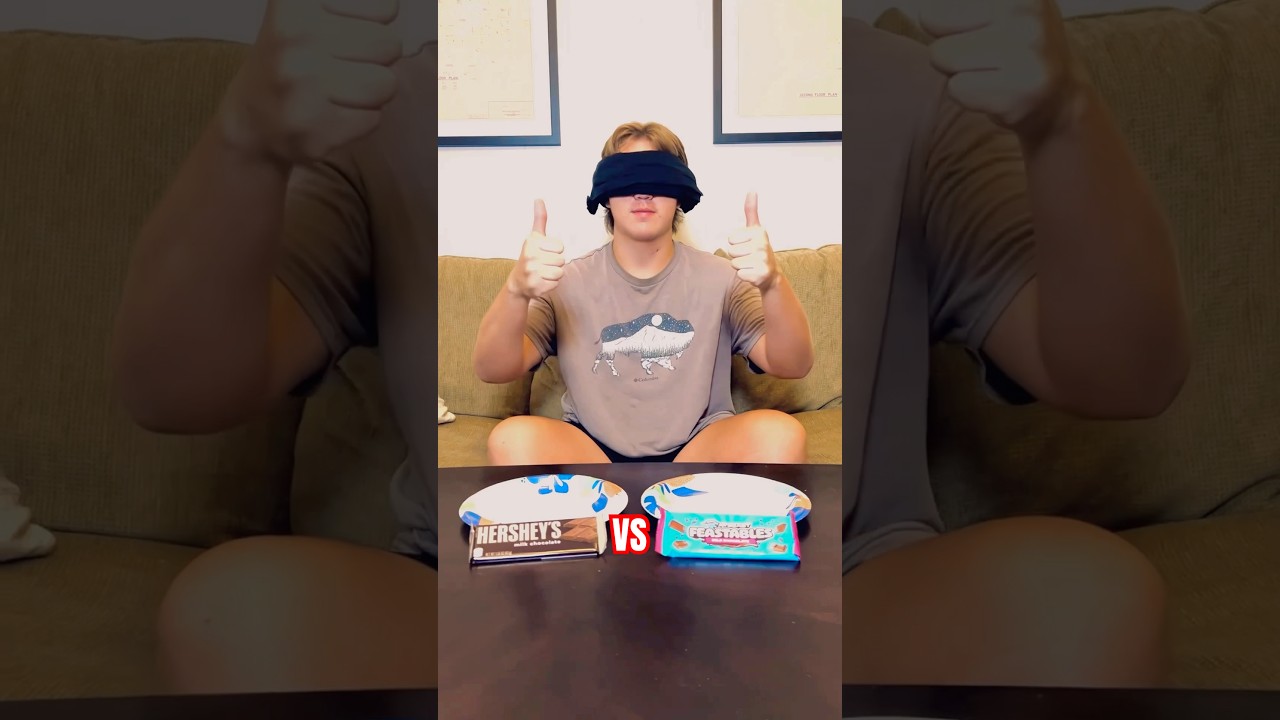 Feastables VS Hershey’s Chocolate! 
