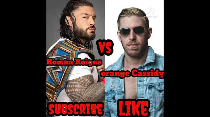 roman Reigns ( WWE ) vs orange Cassidy ( AEW )