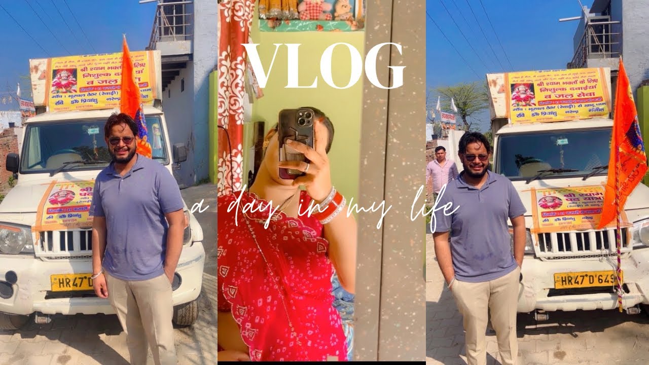 Mere husband gaye झंडा le kar khatu shyam🙏♥️(पैदल यात्रा🦶🏻♥️ भूरथल ठेठर to khatu ) jai shree shyam