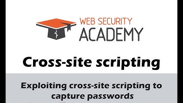 Portswigger Web Academy XSS: Exploiting cross-site scripting to capture passwords #177