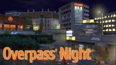 Overpass Night by Lillykyu - Counter-Strike 2 Workshop Maps CS2 Basic Overview