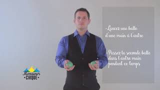 Apprendre À Jongler Avec Monsieur Cirque Et Cie - 2 Balles La Poursuite La Technique Des Bébés