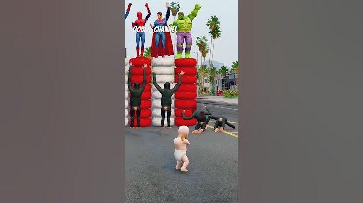 GTA V BABY SAVING AVENGERS #gta #shots