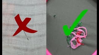 5 Common Embroidery Mistakes To Avoid | Embroidery Hacks | Beauty Express