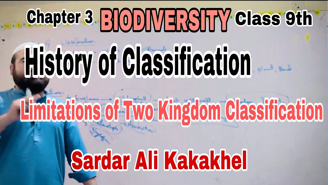 History of Classification | Limitations of Two Kingdoms | Pashto | Class 9th | Chap 3 | Biodiversity