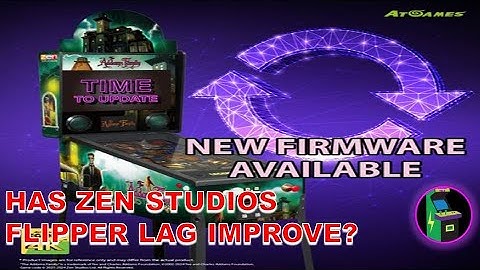 Atgames 4K Pinball: Has The Zen Studios Tables Flipper Lag Improve With Update!