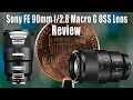 Sony FE 90mm f/2.8 Macro G OSS Lens Review