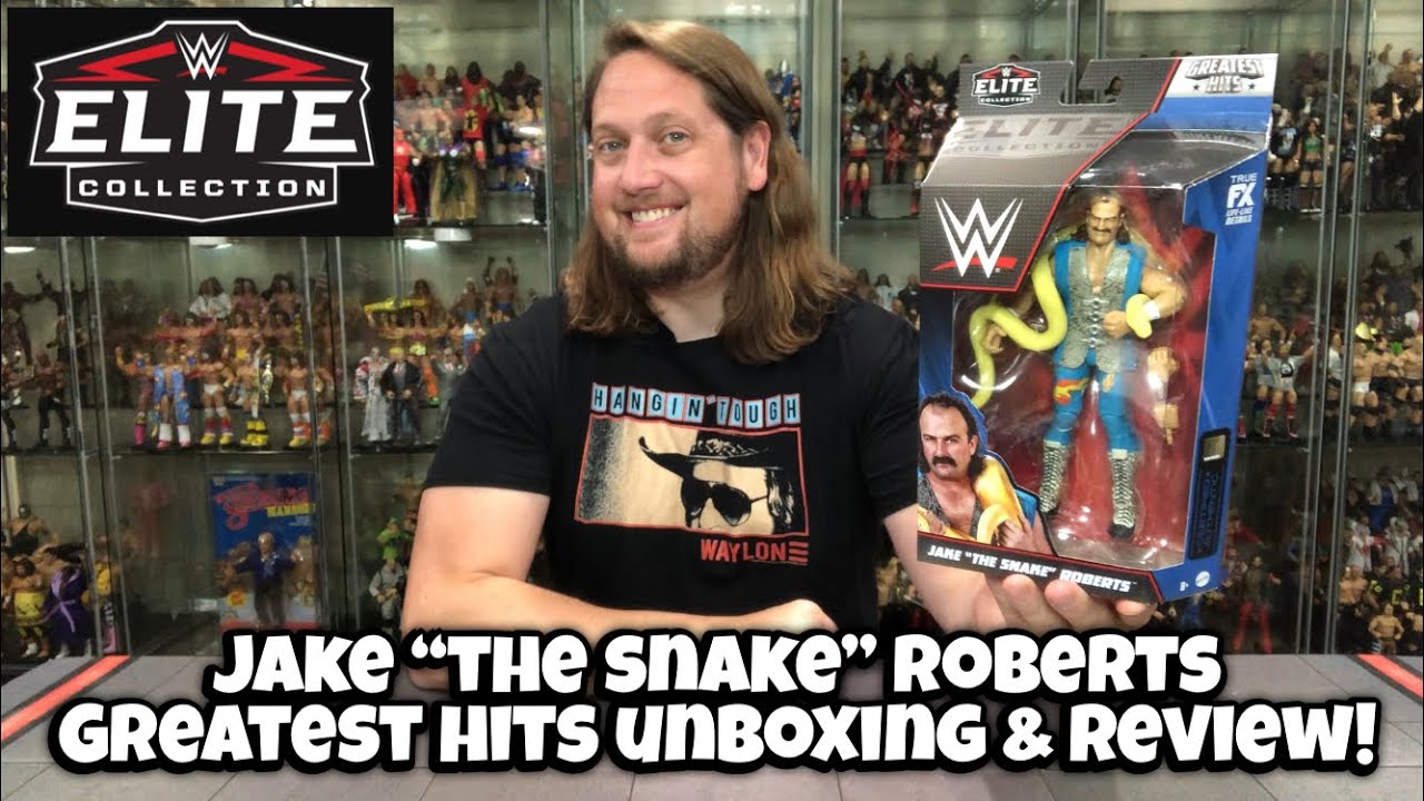Jake “The Snake” Roberts WWE Mattel Greatest Hits Unboxing & Review!