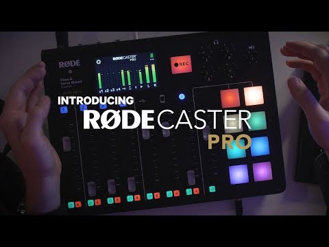 An overview of the RØDECaster Pro - Podcast Production Studio