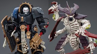 New warhammer 40k action figures revealed Chaplin & tyranids preorder info