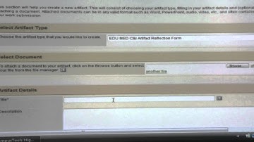 WWU TK20 How to fill out reflection paper