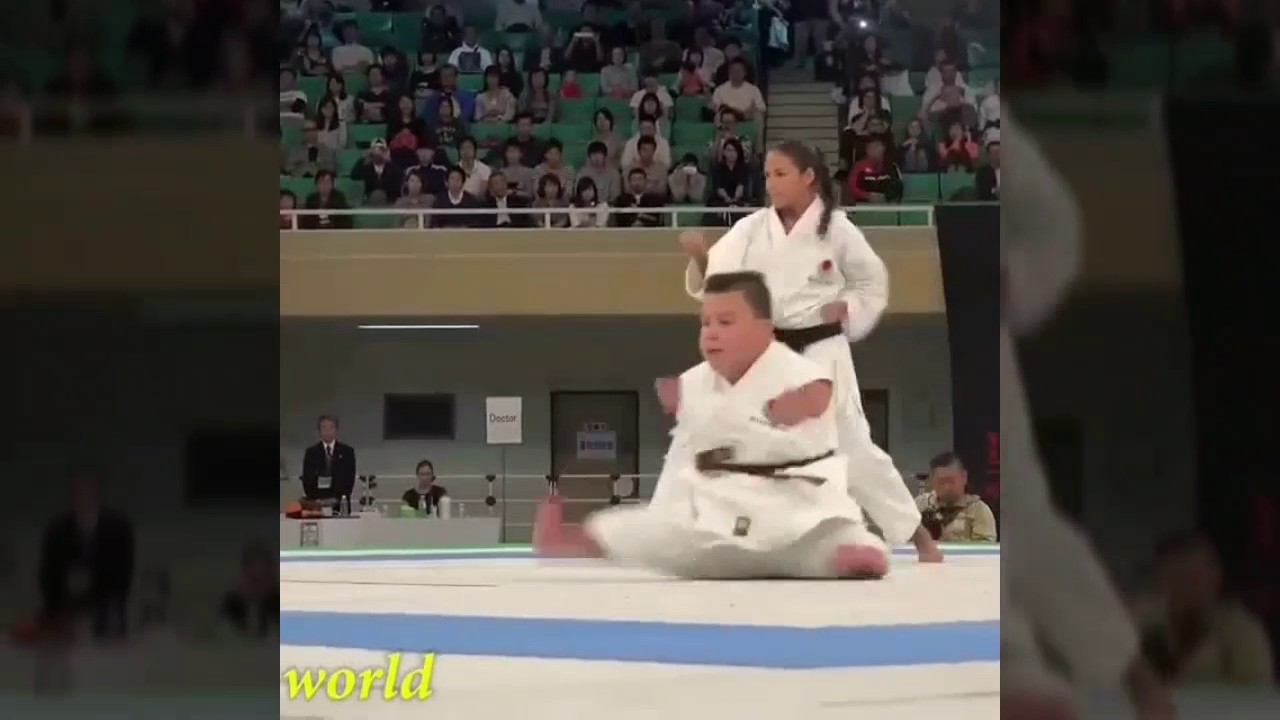 GUY WITH NO LEGS AND NO ARMS DOING KARATE TRUELY HUMBLING TO WATCH