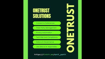 Want Seamless Data Privacy MANAGEMENT Watch This OneTrust Solution