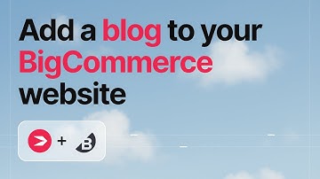 How to add a blog to a BigCommerce store with DropInBlog